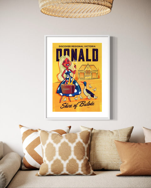 Donald Print Gold