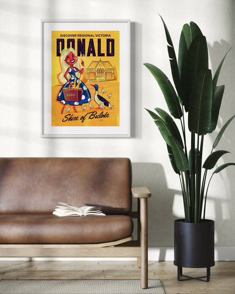 Donald Print Gold