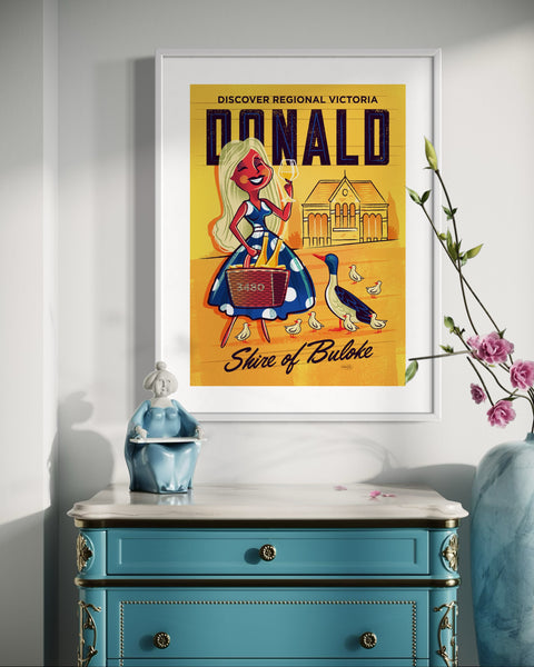 Donald Print Gold