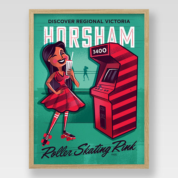 Horsham Skate Print