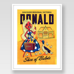 Donald Print Gold