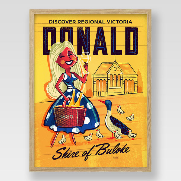 Donald Print Gold