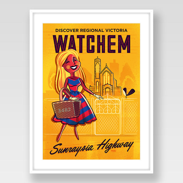 Watchem Print Gold